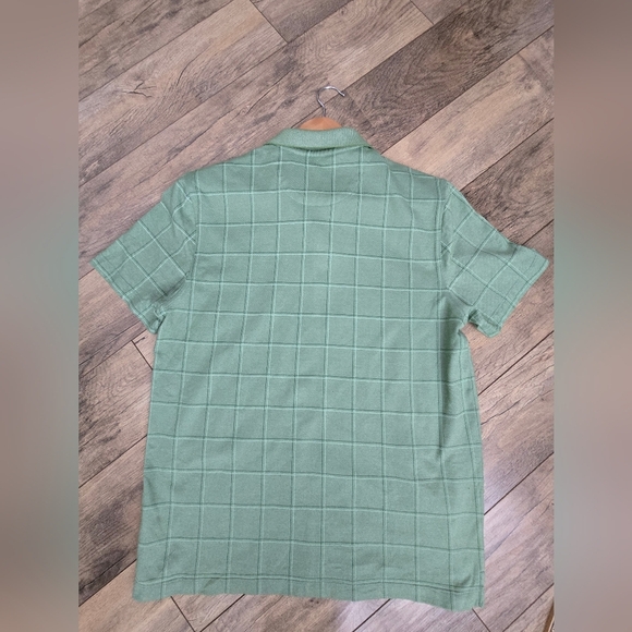Van Heusen Medium Mens Green Polo Shirt - Picture 2 of 9